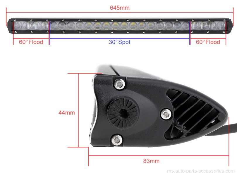 Lampu kerja trak / bar lampu LED SUV