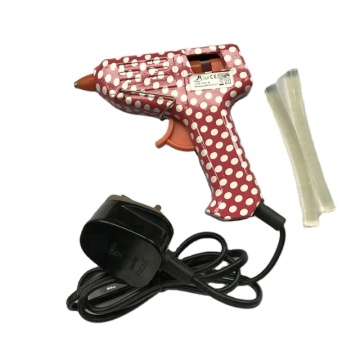 10W Red Mini Hot-Melt Glue Gun Set