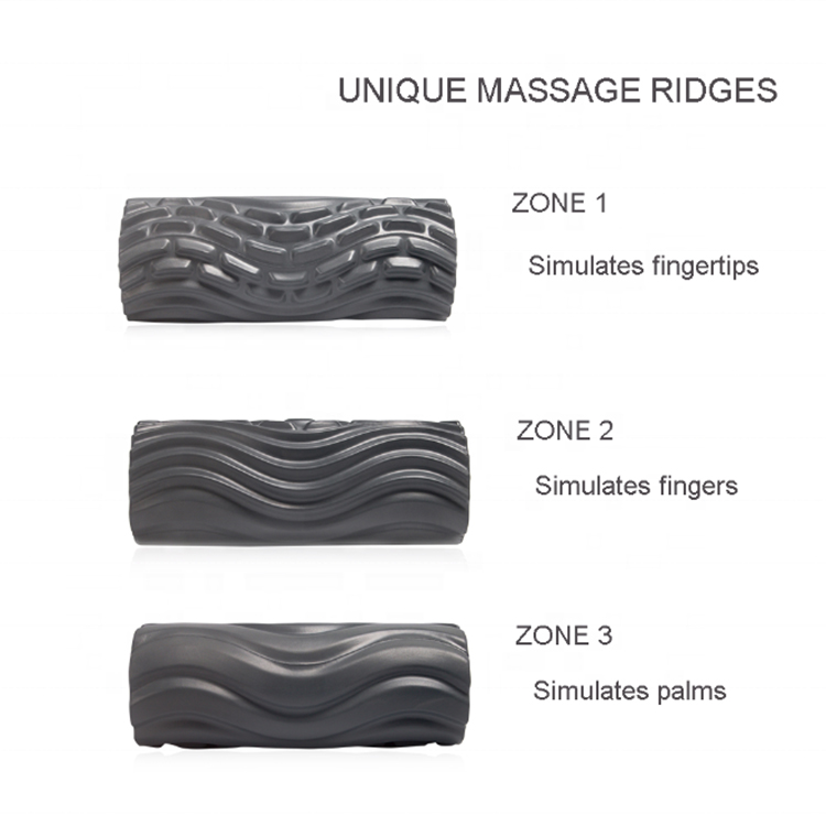 2020 new arrivals fitness 5 level muscle massage Pilates vibration foam roller