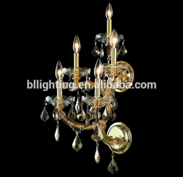 Crystal wall sconce fancy wall chandelier