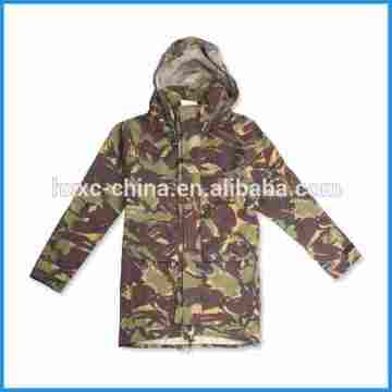 Windproof and waterproof camouflage military jacket