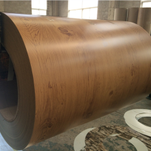 Pre-painted 2D Wood Look Galvanized Steel