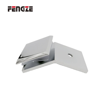 135 Degree Bevel Edge Glass Clamp