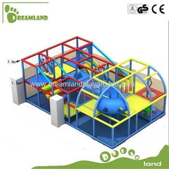 mini flat LLDPE pipe playhouse indoor playground accessories