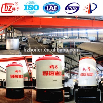 dual fuel vertical thermal oil furnace