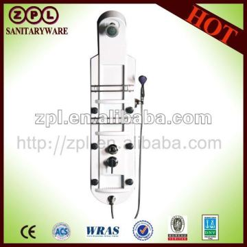 Aluminum bathroom shower panel