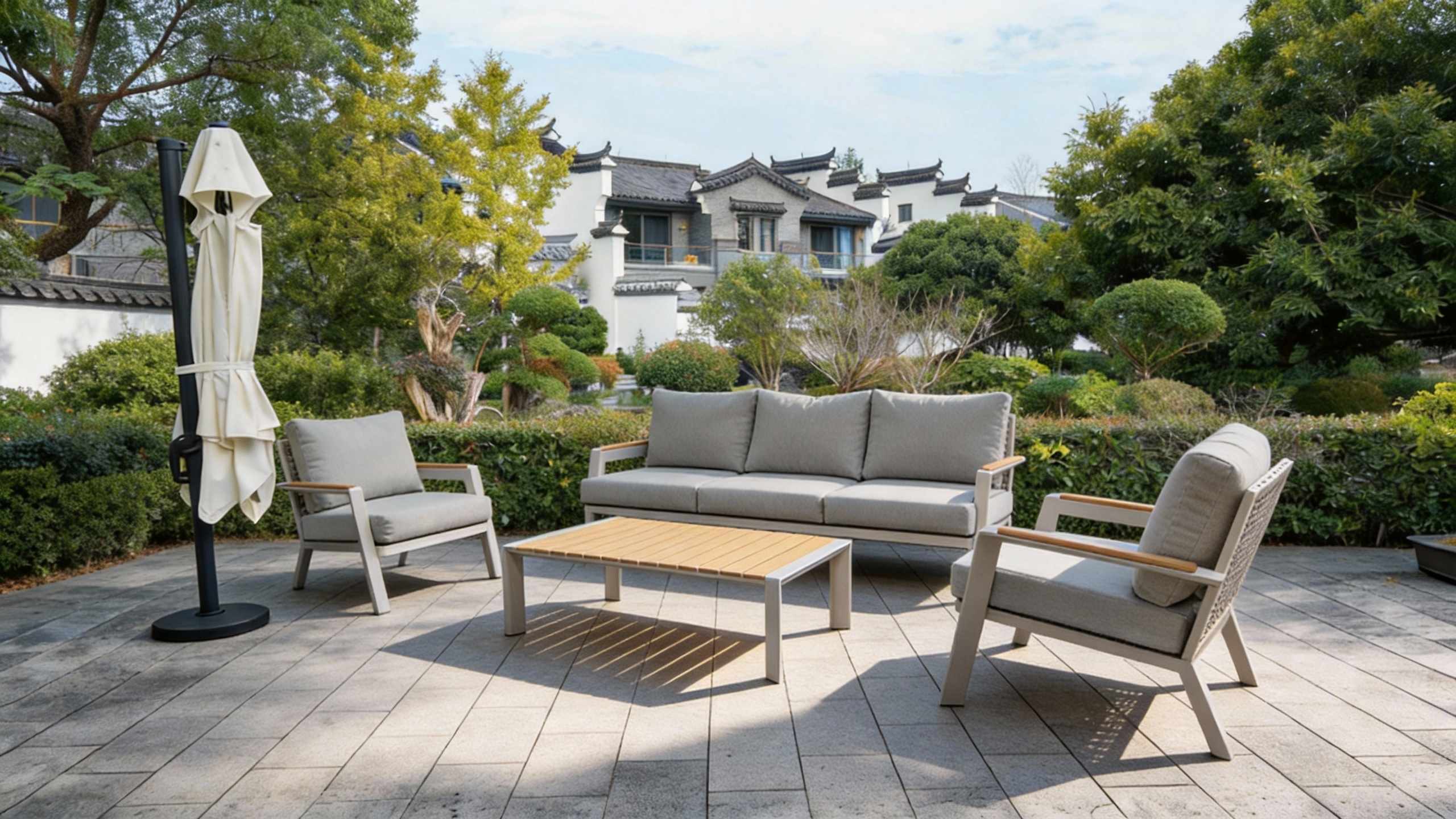 كرسي حديقة وطاولة OT5002 Garden Chair And Table OT5002