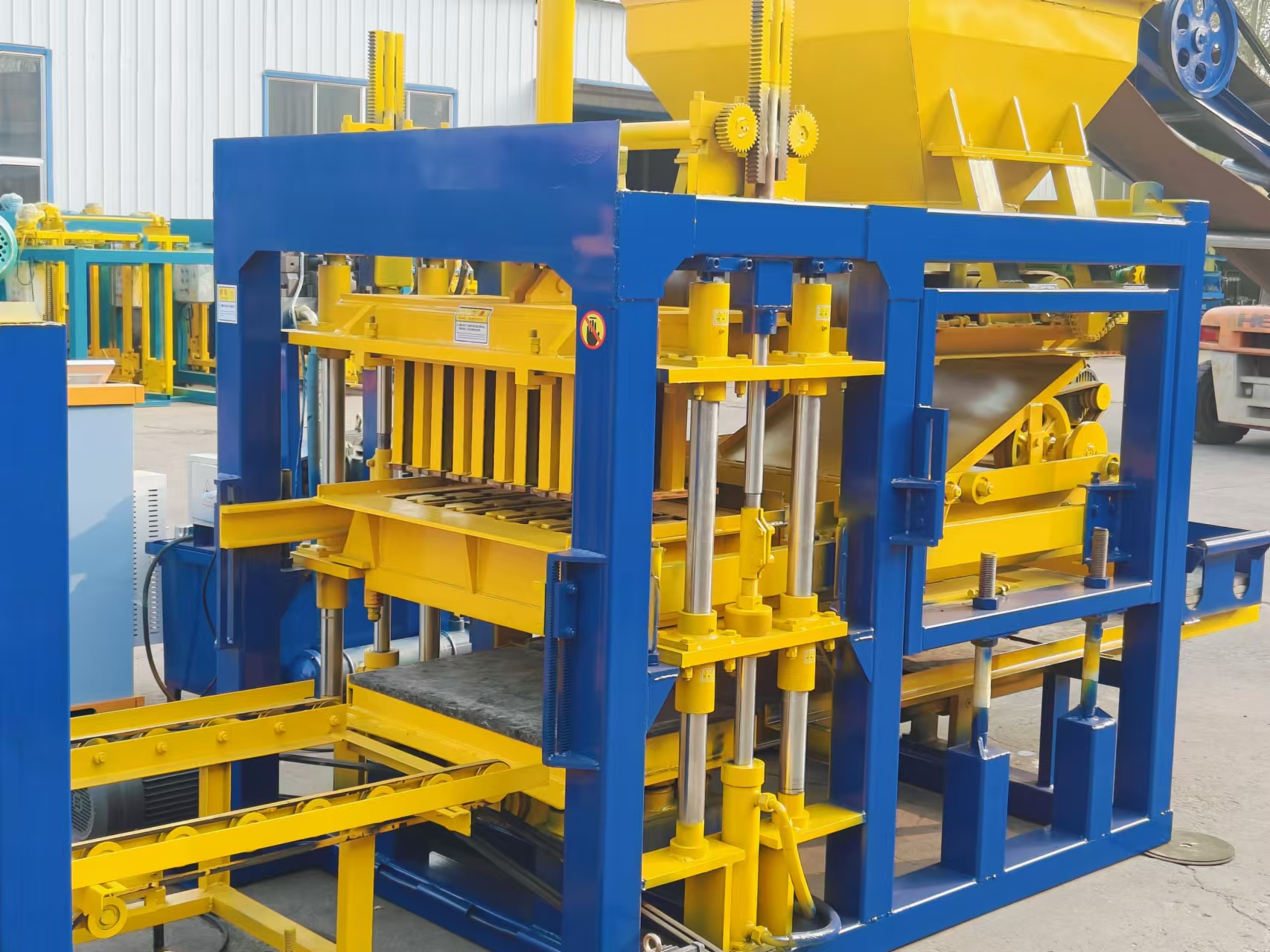 Полностью автоматическое изготовление бетонных блоков настраиваемой машины fully automatic concrete block making machine customized