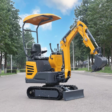 1 ton rumah tangga mini excavator harga murah