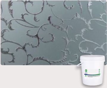 Water Based Ink For Glass With Frosted Effect