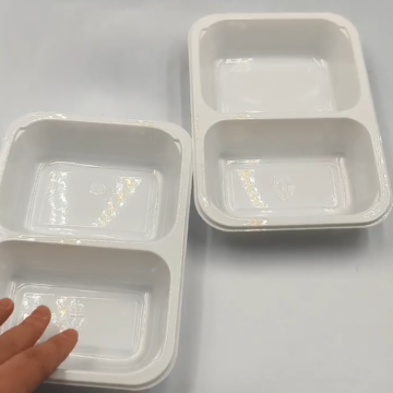 Heat resistant CPET tray for food/sandwich