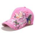 Gorra de béisbol bordada mariposa gorra de pato bordada