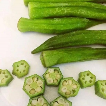 HOT SELLING IQF DICED OKRA CUT