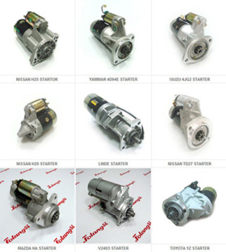 FORKLIFT PARTS STARTERS