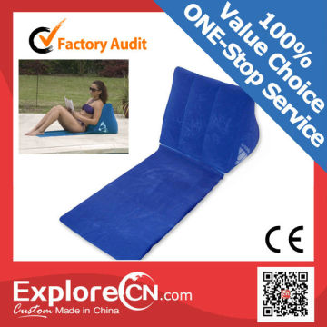 Inflatable Flocking Beach Triangle Pillow                
                                    Quality Assured