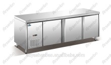 commercial kitchen worktable refrigerator/luxurious workbench freezer