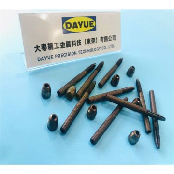 Drawing processing knurling hardware parts machining