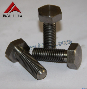 Hex head m6 titanium bolts