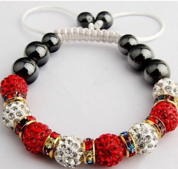 Crystal Clay Beads Bracelet Original Real Shamballa Bracelet