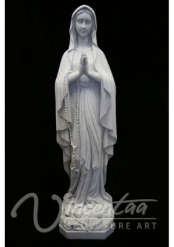 Outdoor decoration art sculpture life size white marble stone catholic statues for sale
