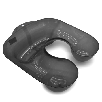 Barber Hair Dyeing Tray with Shoulder Neck Pad and Water Sink