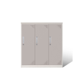 Grey Lockable Home Office Metal Storage Cabinets