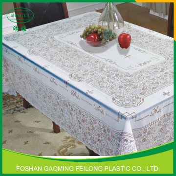Custom Wholesale Restaurant Transparent PVC Tablecloth Roll