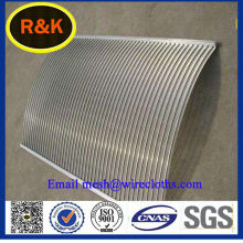 SS304 Flat Wedge Wire Panel Screen