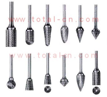 carbide Rotary burrs, stand cut rotary files, dental rotary burrs/files, carbide burrs, Aluminum cut carbide burrs, double cut