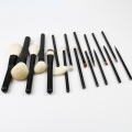 Professional goat hair makeup brush set