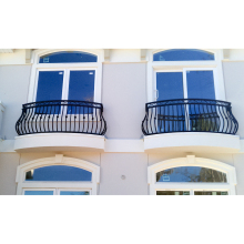 Wrought Iron Window Railing with Artistic Craftsmanship for Villa Applications