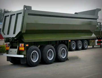 U mode 3 Axle Dump Truck Trailer