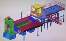 Metal scrap Box Shear Scrap Baler