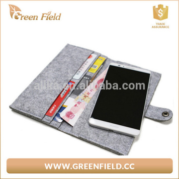 Fashion felt fabric wallet light weight felt fabric wallet