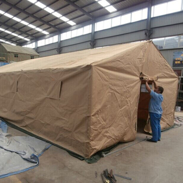 Civil relief tents customized