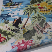 Digital Printing Poplin Fabric Cotton Rayon printed Fabric