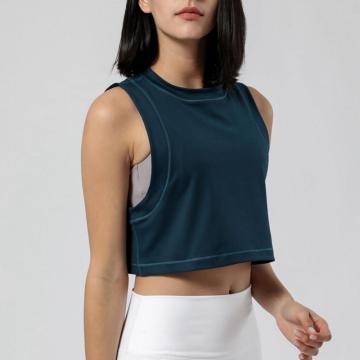 Padded Bra Yoga Crop Tank Tops