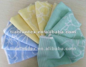 bamboo/polyester face towel