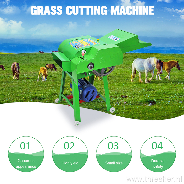 Dairy Farm Feed Chaff Cutter Cutting Machine Myanmar