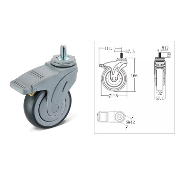 2023 Bestselling Medical Mobile Mount Wheel Caster