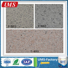 Textured cement climbing concrete wall paint