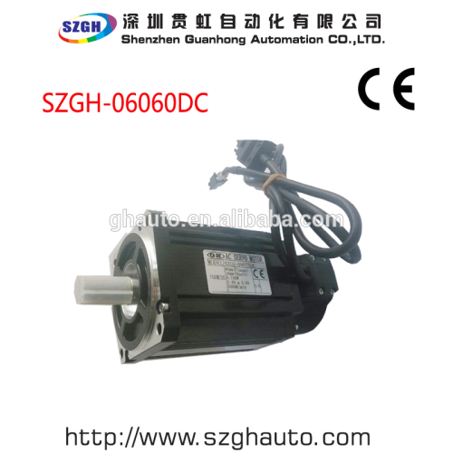 The 60mm frame size 600W and 3000r/min servo motor