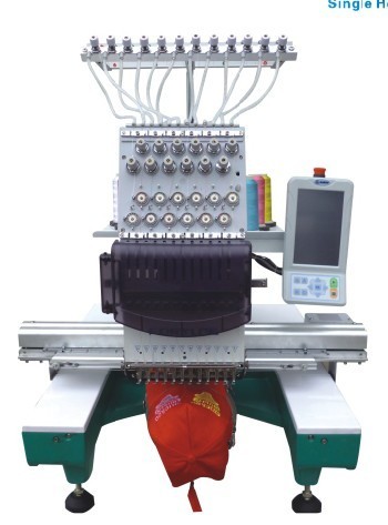 2013 Computer Embroidery Machine, Single Head T-Shirt Embroidery Machine for Home Use, Tajima Embroidery Machine (FC-C1201)