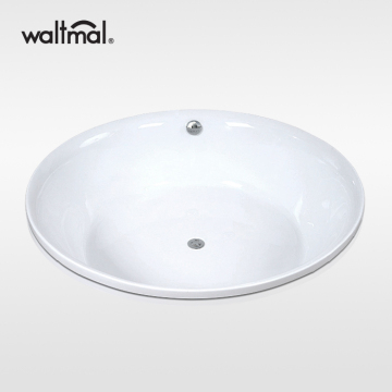 Round Drop-in Bath Tub in Acrylic