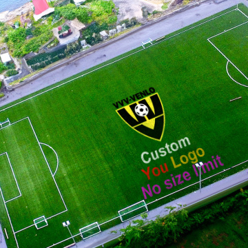 Идеальное игровую поверхностное футбольное поле искусственное газон