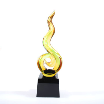 2016new design customized replica crystal grammy award trophy