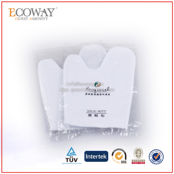 white good quality hotel shoe shine cheap custom logo shoe mitt