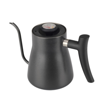 Matte Black Pour over Kettle with Thermometer