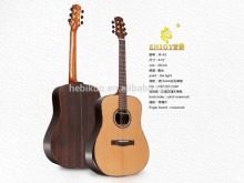 41'acoustic guitar ,AAA solid red cedar top,India Rosewood Solid guitar M-A3