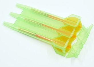 Light Green Color Plastic Custom Dart Cases For Protecting